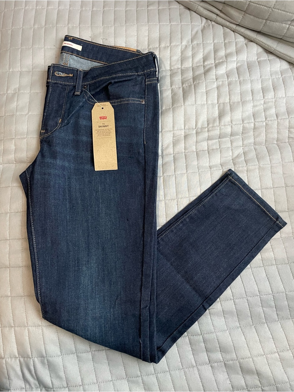 Levi's Women's Skinny Jeans — Deep Indigo Wash